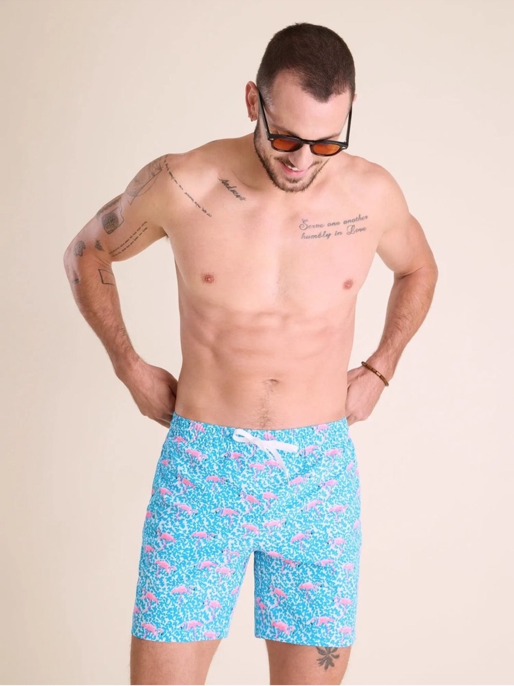 Chubbies Big Boys Mingos Swim Trunks‎